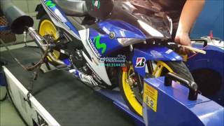 Yamaha Y15ZR aRacer RC M4 160cc Injector  Motodynamics Technology Malaysia [upl. by Lay698]