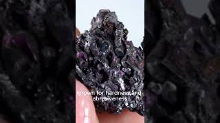 Black Carborundum crystals [upl. by Thorne355]