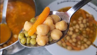 🔴DELICIOSO GUISO EN 10 MINUTOS CON UN BOTE DE GARBANZOS COCIDOS ✅️ lo hago 3 veces por SEMANA💥 [upl. by Nauqan]