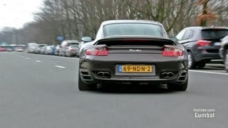 Porsche 997 Turbo w TechArt Stage 2 Exhaust System [upl. by Ongineb343]