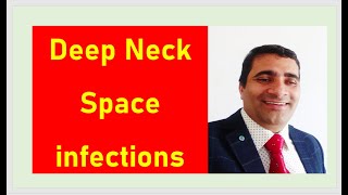 Deep neck space infections Dr Krishnas ENT Lectures  Slide explanation Manipal [upl. by Oicnedurp]