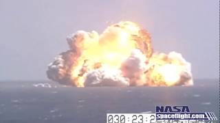 Sea Launch Zenit 3SL Failure  NSS8  Multiview Footage Previously unseen [upl. by Ail]