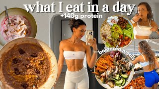 what I eat in a day how I lose fat amp gain muscle [upl. by Neural322]