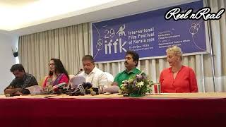 PRESSMEET  IFFK  29th International Film Festival Of Kerala  Saji CheriyanPremkumar DivyaSIyer [upl. by Ahsilac]