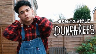 how to style dungareesoveralls [upl. by Soulier263]