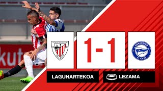 RESUMEN  LABURPENA  Athletic Club 11 Deportivo Alavés  Amistosos 202223 Lagunartekoak [upl. by Lanni]