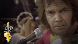 Neil Young  Powderfinger Live Aid 1985 [upl. by Eimmas]