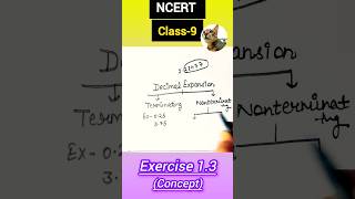 Class9❗ terminating non terminating exercise 13concept [upl. by Keifer909]