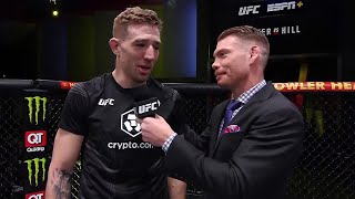 Kyle Daukaus Octagon Interview  UFC Vegas 48 [upl. by Eninaj174]