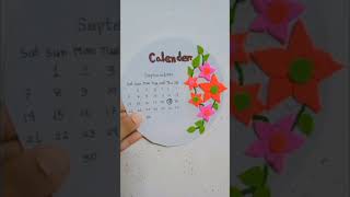 Mini calendar making ✨🌼 making for birthday diy newvideo craft tayeebasartandcraft crafty [upl. by Assyli]