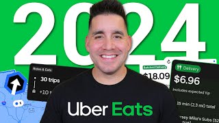 Uber Eats Driver Tips amp Tricks COMPLETE Guide 2024 [upl. by Akimahs]