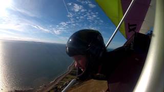 Hang Gliding The Great Orme Moyes XT 2014 [upl. by Ilka]