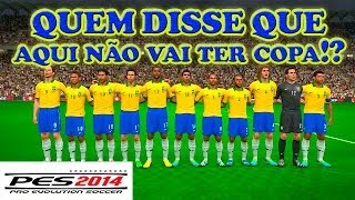 PES 2014  Nova DLC da Copa do Mundo 2014 [upl. by Kussell279]