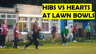 The Most Scottish Match Ever Hibs vs Hearts At Lawn Bowls [upl. by Newlin965]