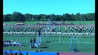 Commack HS Marching Band Kickline amp Homecoming Court 2017 [upl. by Pedrick]