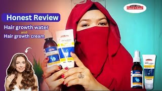 Saeed Ghani Hair growth water and hair growth cream review [upl. by Idram996]