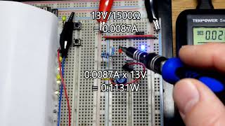 Op Amp 12V to 14V6 Non Inverting Comparator Circuit LM358 [upl. by Aihsilat]