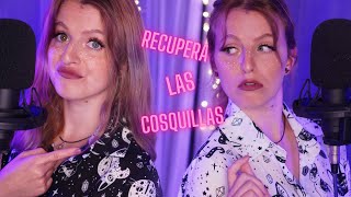 RECUPERA LAS COSQUILLAS CON MI GEMELA ASMR twins [upl. by Swisher]