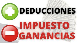 SIRADIG 💰Nuevas DEDUCCIONES de GANANCIAS 💸 [upl. by Esther]