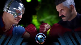 Mortal Kombat 1  Peacemaker Vs OmniMan Very Hard [upl. by Ainnat214]