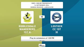 NWCL  Ribblesdale Wanderers 1st XI v Lostock 1st XI [upl. by Ecinom159]