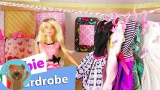 Armadio Barbie Fai da te  armadio walk in per bambole per i vestiti  parte 2 [upl. by Jeanna]