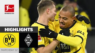 Incredible Comeback by Dortmund to Beat Borussia Mönchengladbach [upl. by Eillod]