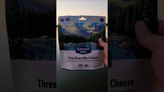 Taste tested Backpackers Pantry Three Cheese Mac amp Cheese backpackingfood tastetest foodweeat [upl. by Enidualc]