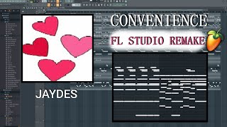 up close Jaydes  quotConveniencequot FLStudio remake tutorial 96 accurate [upl. by Waugh931]