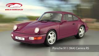 ckmodelcarsvideo Porsche 964 Carrera RS GTSpirit [upl. by Natsyrt]