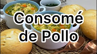 CONSOMÉ DE POLLO [upl. by Lekcim]