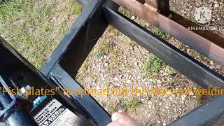 Welding service Trailer quot scratch buildquot [upl. by Aeriell]