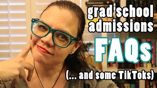 Grad School Application Frequently Asked Questions from TikTok [upl. by Wardle80]