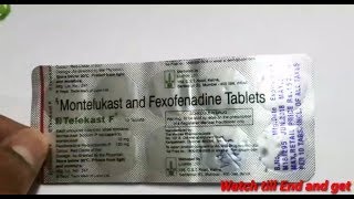 Telekast F Tablet Review in Tamil Medicine Health [upl. by Leagiba215]