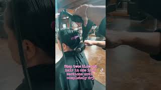 Brazilian Blowout tutorial Step by step [upl. by Dwain]