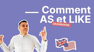 Comment employer AS et LIKE sans plus jamais vous tromper  partie 1 [upl. by Allina164]