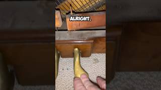 Fix piano pedal piano pianotuning music woodworking satisfying [upl. by Glanti638]