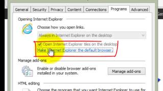 How to Open Internet Explorer in Windows 881 Mode  Desktop Mode [upl. by Gollin]