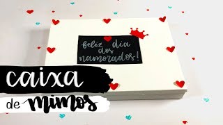 Presente para o dia dos namorados  Caixa de Mimos  DIY [upl. by Vittorio915]