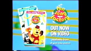 Fun Song Factory 1998 UK VHS Promo [upl. by Auqinal]