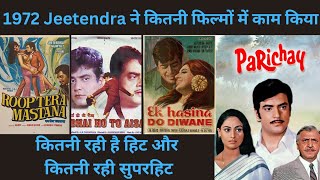 Jeetendra Movies List In 1972  Hit Or Flop  Box Office Collection [upl. by Annekim]