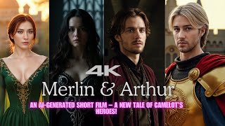 Merlin amp Arthur An AIGenerated Short Film – A New Tale of Camelot’s Heroes [upl. by Yesmar]