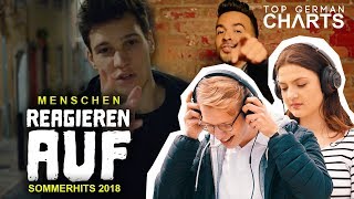 MENSCHEN REAGIEREN auf MUSIK 2018  Sommerhits 2018 [upl. by Topliffe718]