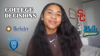 college decision REACTIONS ivy league UC Berkeley etc tips [upl. by Rame]