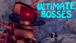 Minecraft  ULTIMATE BOSSES MOD Showcase Mutated Bosses Mod Pets Mod Dungeons Mod [upl. by February]