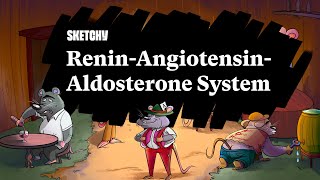 ReninAngiotensinAldosterone System Part 1  Sketchy Medical  USMLE Step 1 [upl. by Bab818]