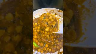 Chole Bhature Recipe😋 chole chanamasala shorts viralvideo cookingtutorial [upl. by Alikee]