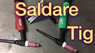 Come saldare a tig  Tutorial  Fai da te [upl. by Borszcz626]