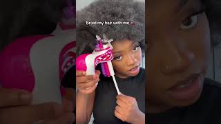 magic braid for my hair💥😍firieya firieyawig firieyahair wig hair braids curlyhair [upl. by Hertha]