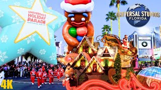 2024 Universal Orlando Holiday Parade ft Macy’s [upl. by Devinne179]